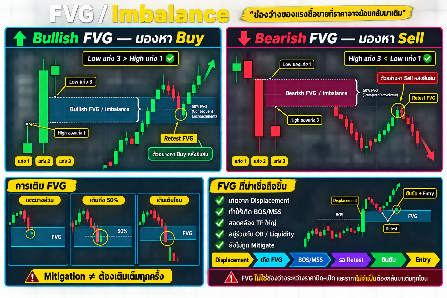 ภาพรวม FVG / Imbalance